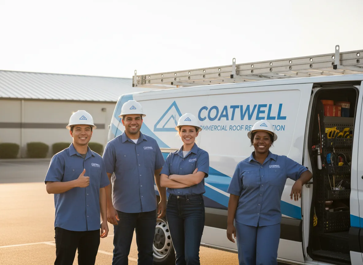 Commercial roof coating company in Maple Springs, NY